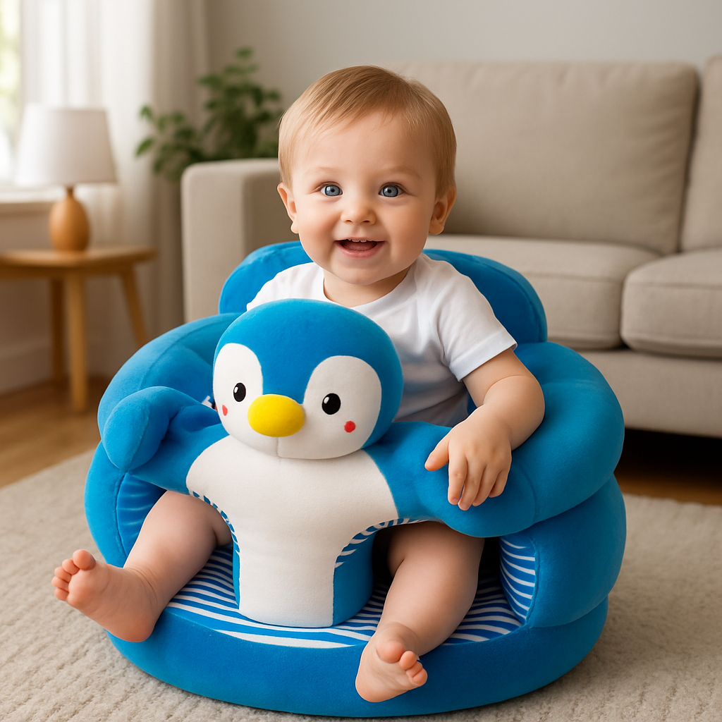 PenguBaby Sofa – Soft Support Chair for Infants